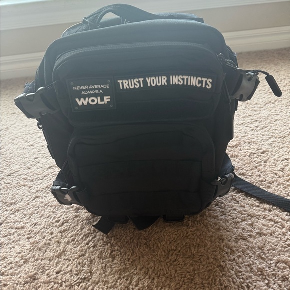 WOLF Alpha Black Mini Backpack - Picture 8 of 9